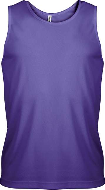 Proact Men’s Sports Vest - Proact Men’s Sports Vest - Purple