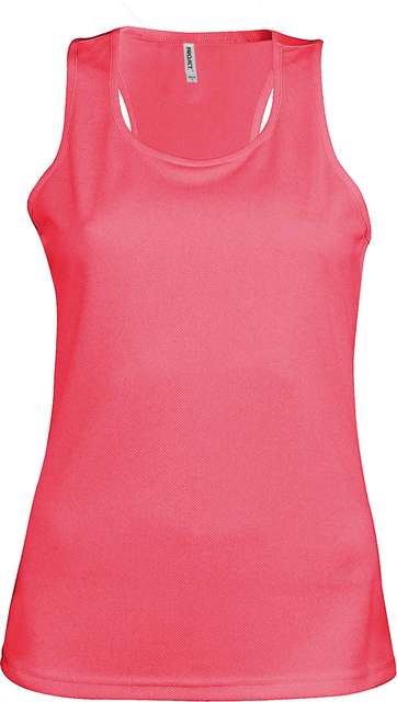 Proact Ladies' Sports Vest - Proact Ladies' Sports Vest - Safety Pink