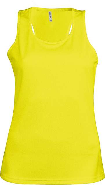 Proact Ladies' Sports Vest - yellow
