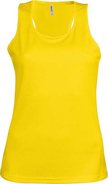 Proact Ladies' Sports Vest - žltá