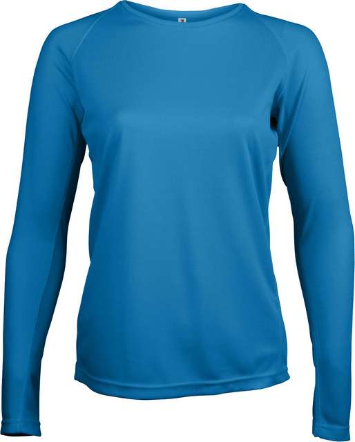 Proact Ladies' Long-sleeved Sports T-shirt - blau