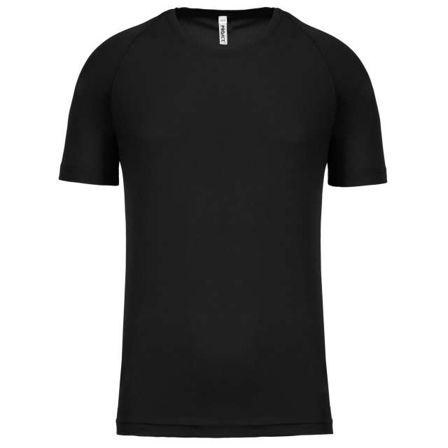 Proact Kids' Short Sleeved Sports T-shirt - čierna