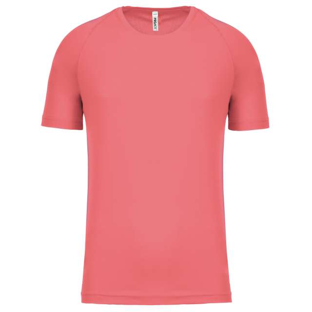 Proact Kids' Short Sleeved Sports T-shirt - Proact Kids' Short Sleeved Sports T-shirt - Coral Silk