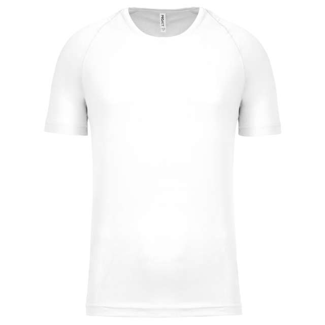 Proact Kids' Short Sleeved Sports T-shirt - Proact Kids' Short Sleeved Sports T-shirt - White