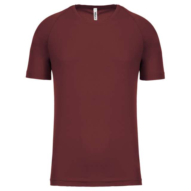 Proact Kids' Short Sleeved Sports T-shirt - červená