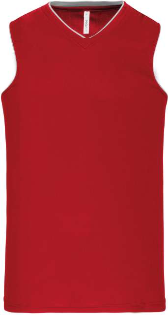 Proact Kids' Basketball Jersey - Proact Kids' Basketball Jersey - Red