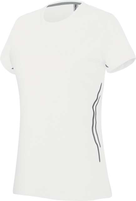 Proact Ladies' Short Sleeve Sports T-shirt - Proact Ladies' Short Sleeve Sports T-shirt - White