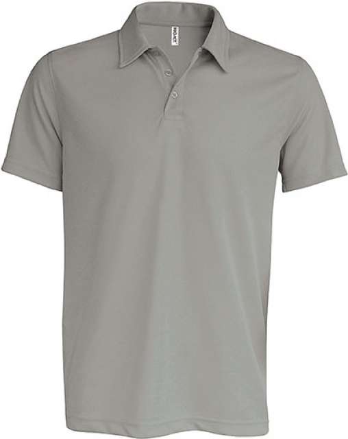 Proact Men's Short-sleeved Polo Shirt - Proact Men's Short-sleeved Polo Shirt - Charcoal