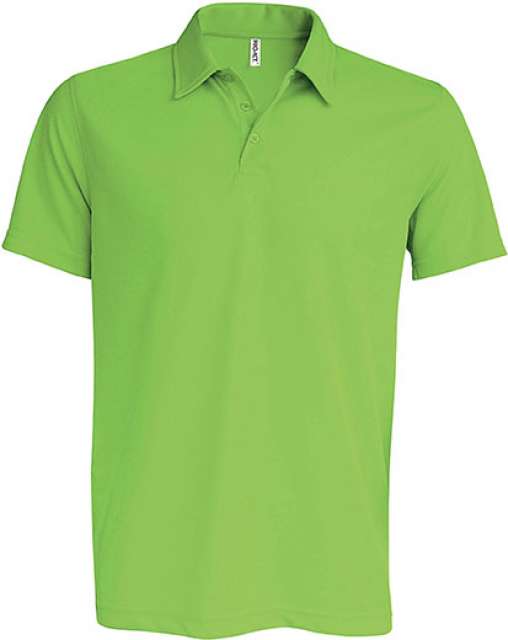 Proact Men's Short-sleeved Polo Shirt - Proact Men's Short-sleeved Polo Shirt - Kiwi