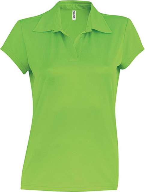Proact Ladies' Short-sleeved Polo Shirt - Proact Ladies' Short-sleeved Polo Shirt - Kiwi