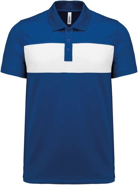 Proact Adult Short-sleeved Polo-shirt - blue