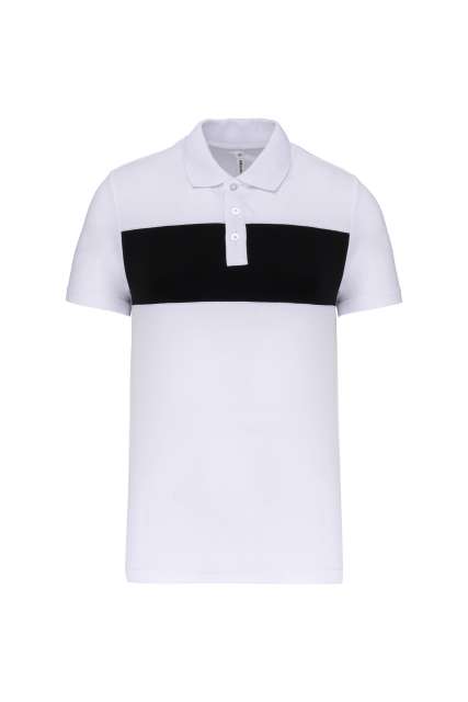 Proact Adult Short-sleeved Polo-shirt - biela