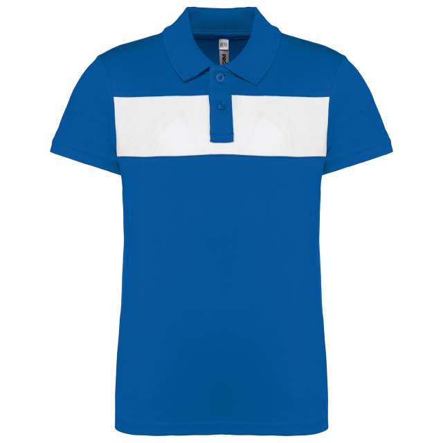 Proact Kids' Short Sleeve Polo Shirt - Proact Kids' Short Sleeve Polo Shirt - Royal