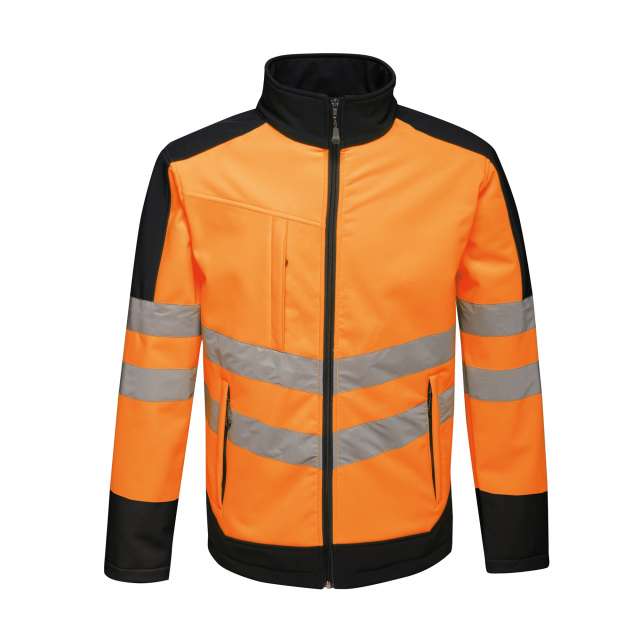 Regatta Hi-vis Pro 3 Layer Softshell - Regatta Hi-vis Pro 3 Layer Softshell - Safety Orange