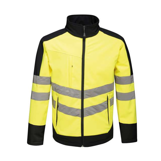 Regatta Hi-vis Pro 3 Layer Softshell - Regatta Hi-vis Pro 3 Layer Softshell - Safety Green