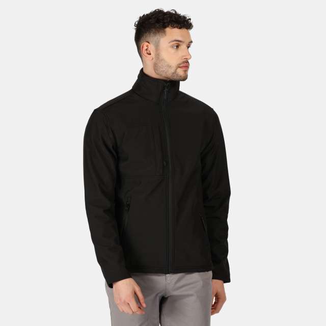 Regatta Men's Octagon Ii Printable 3 Layer Membrane Softshell - schwarz