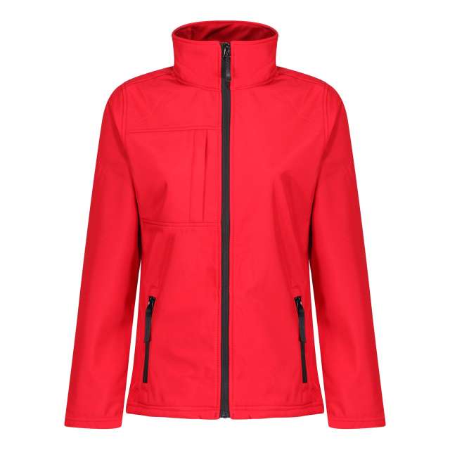 Regatta Women's Octagon Ii Printable 3 Layer Membrane Softshell - červená