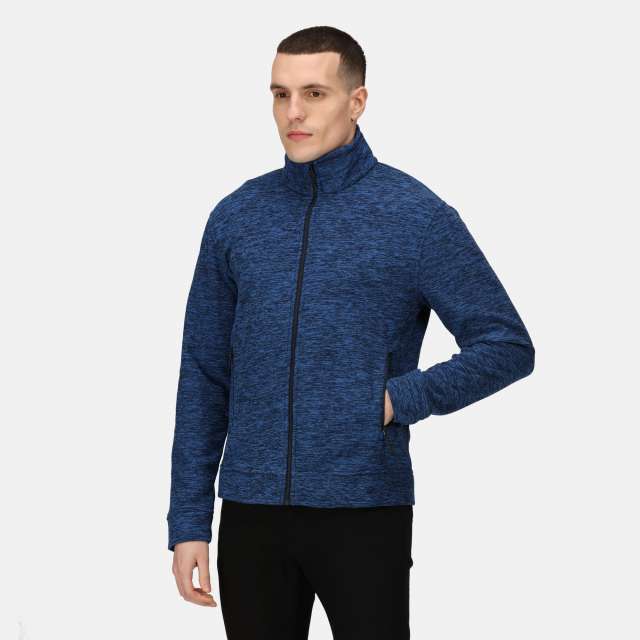 Regatta Thornly Men - Full Zip Marl Fleece - blue