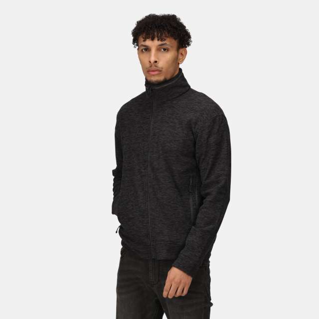 Regatta Thornly Men - Full Zip Marl Fleece - šedá