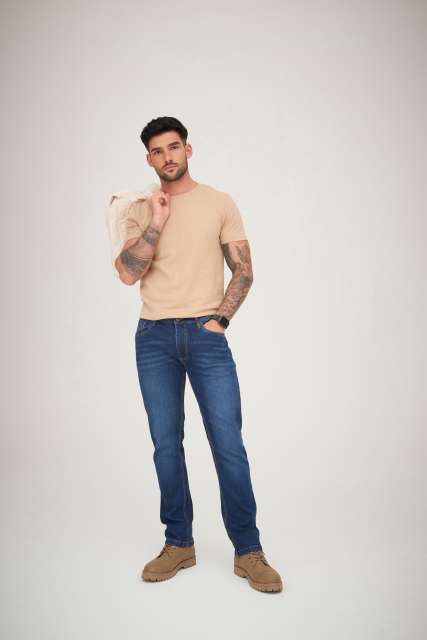 So Denim Leo Straight Jeans - modrá