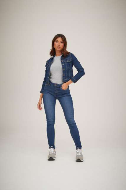 So Denim Lara Skinny Jeans - modrá