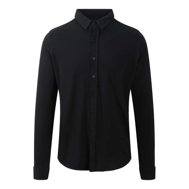 So Denim Oscar Knitted Shirt - black