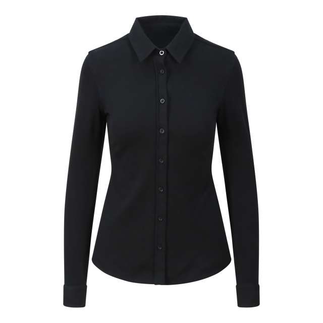 So Denim Anna Knitted Shirt - schwarz