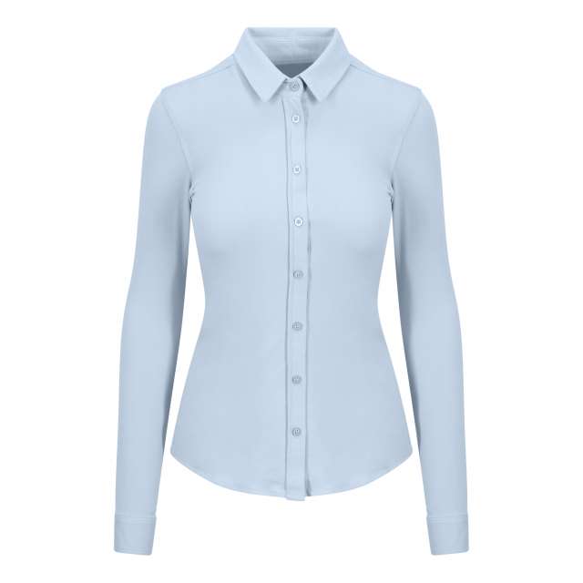 So Denim Anna Knitted Shirt - So Denim Anna Knitted Shirt - Sky
