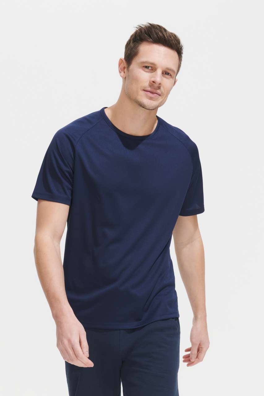 Sol's Sporty - Raglan Sleeved T-shirt - Sol's Sporty - Raglan Sleeved T-shirt - Midnight