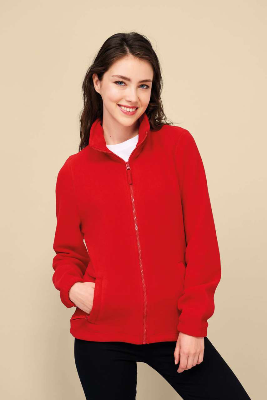 Sol's North Women - Zipped Fleece Jacket - Sol's North Women - Zipped Fleece Jacket - 