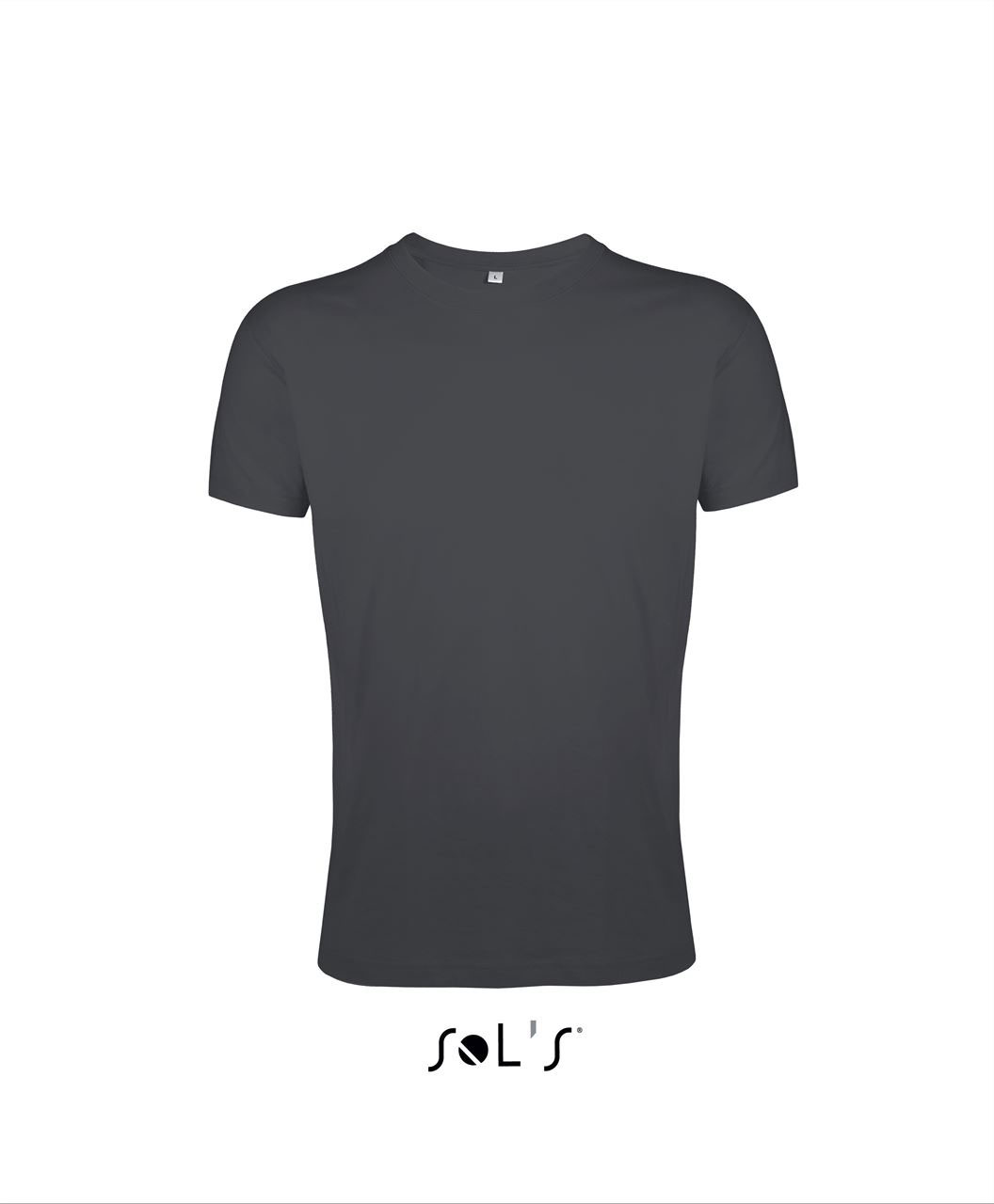 Sol's Regent Fit - Men’s Round Neck Close Fitting T-shirt - Sol's Regent Fit - Men’s Round Neck Close Fitting T-shirt - Charcoal