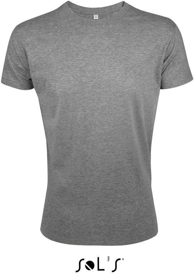Sol's Regent Fit - Men’s Round Neck Close Fitting T-shirt - Sol's Regent Fit - Men’s Round Neck Close Fitting T-shirt - Sport Grey