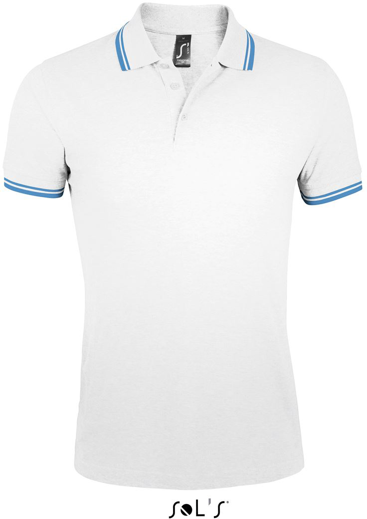 Sol's Pasadena Men - Polo Shirt - Weiß 