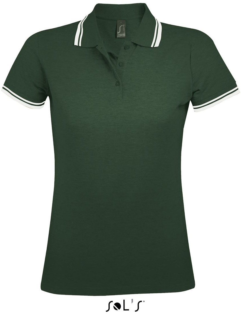 Sol's Pasadena Women - Polo Shirt - zelená