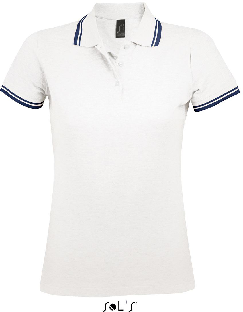 Sol's Pasadena Women - Polo Shirt - Weiß 