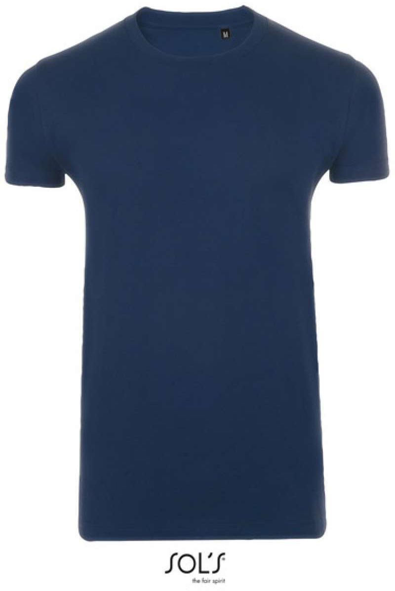 Sol's imperial Fit - Men's Round Neck Close Fitting T-shirt - blau