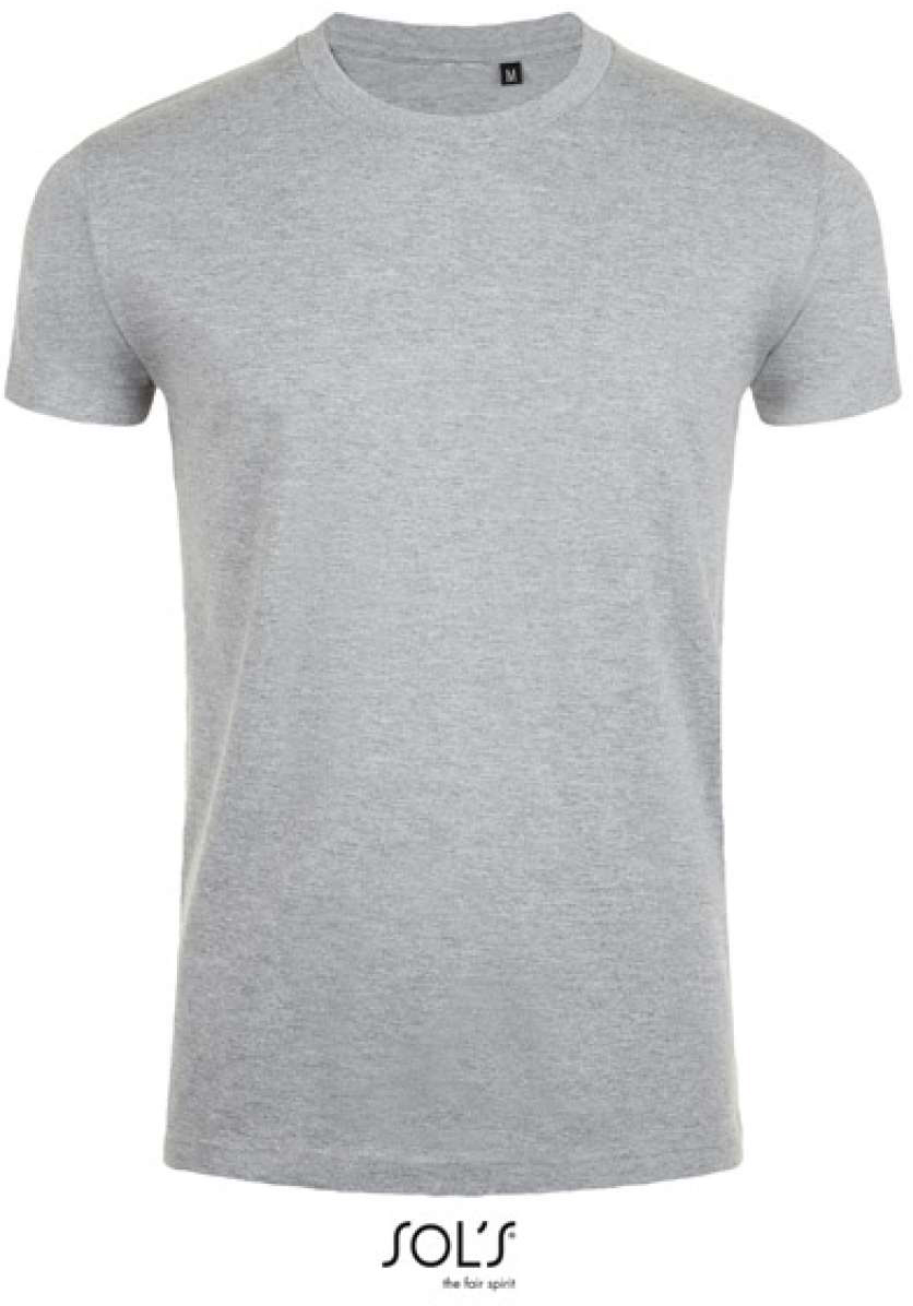 Sol's imperial Fit - Men's Round Neck Close Fitting T-shirt - Grau