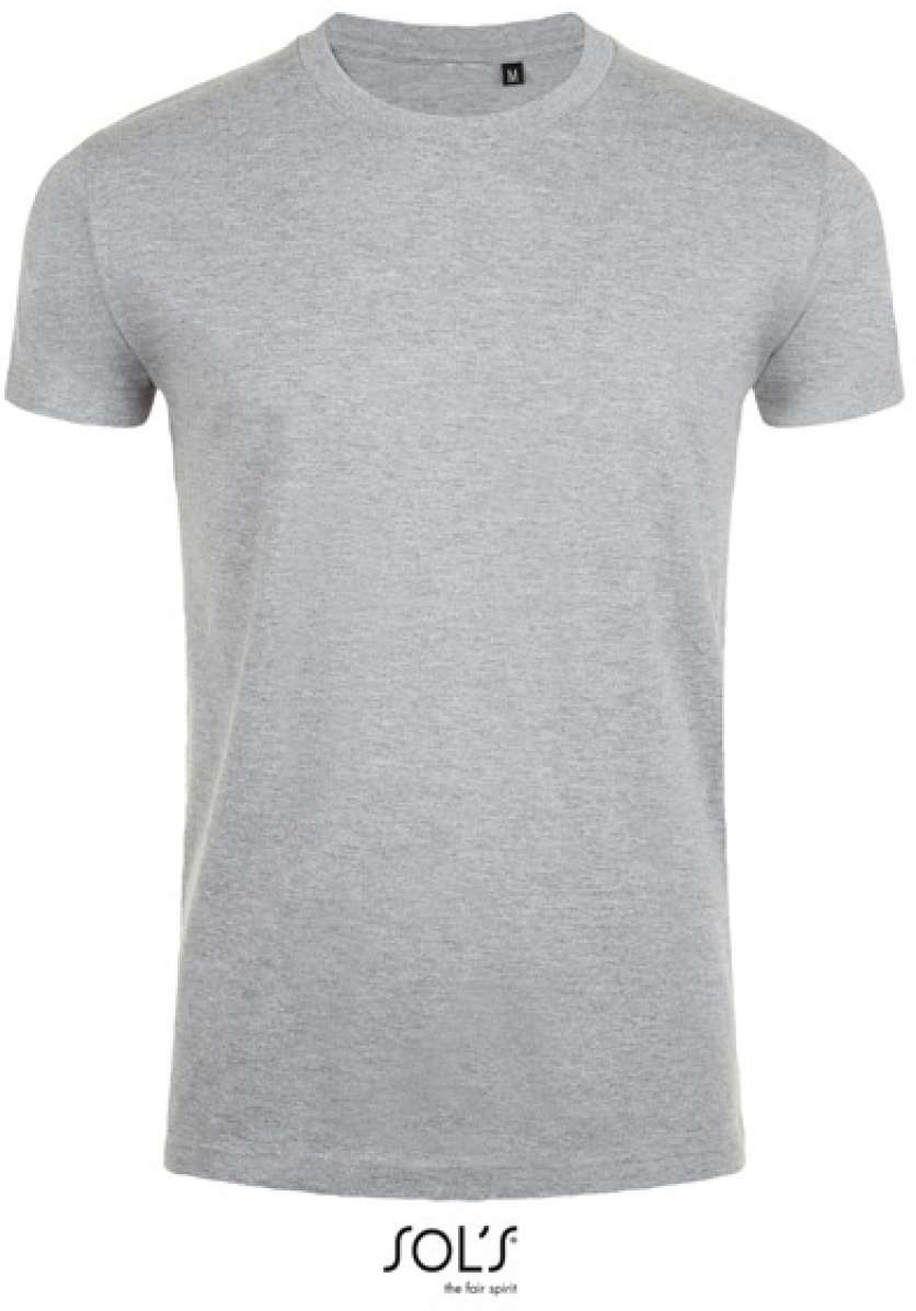 Sol's imperial Fit - Men's Round Neck Close Fitting T-shirt - Sol's imperial Fit - Men's Round Neck Close Fitting T-shirt - Sport Grey