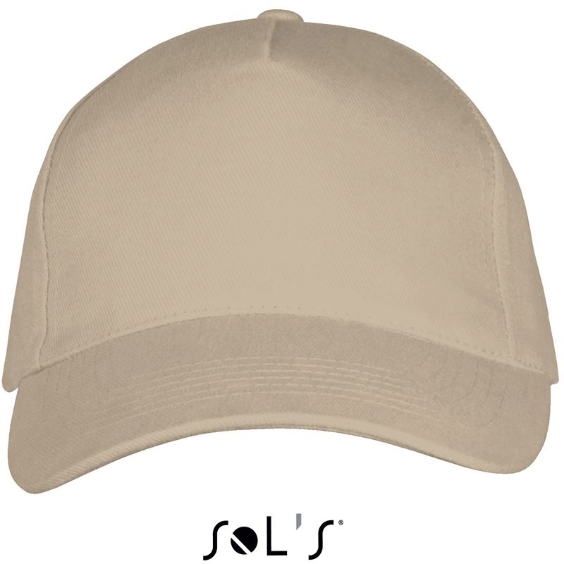 Sol's Long Beach - 5 Panel Cap - Sol's Long Beach - 5 Panel Cap - Sand