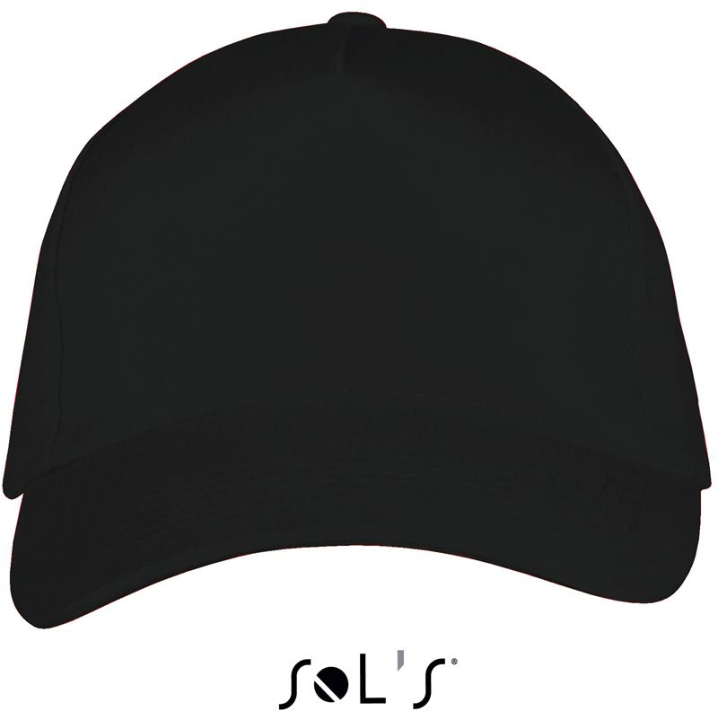 Sol's Long Beach - 5 Panel Cap - schwarz