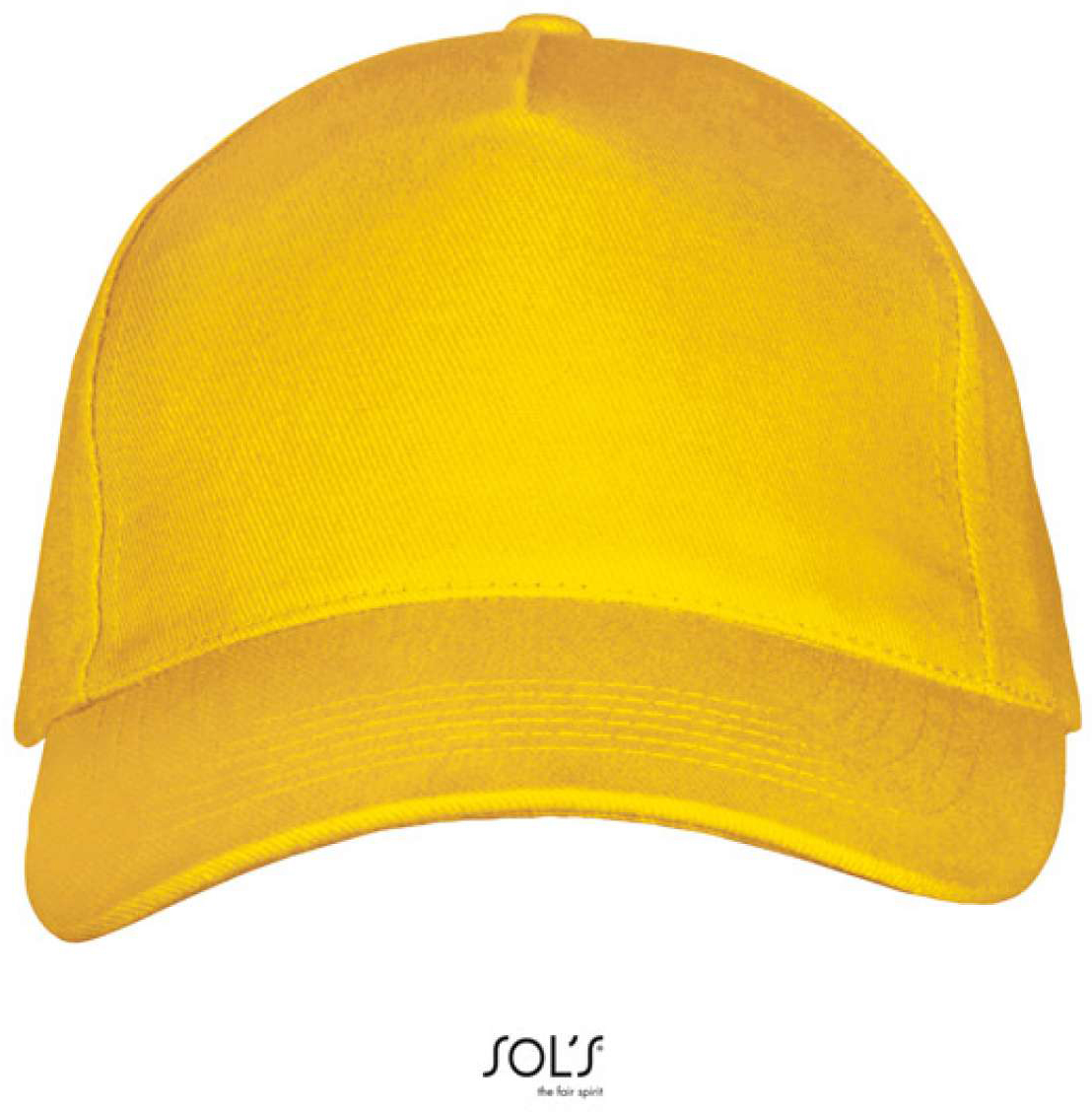 Sol's Long Beach - 5 Panel Cap - Sol's Long Beach - 5 Panel Cap - Gold