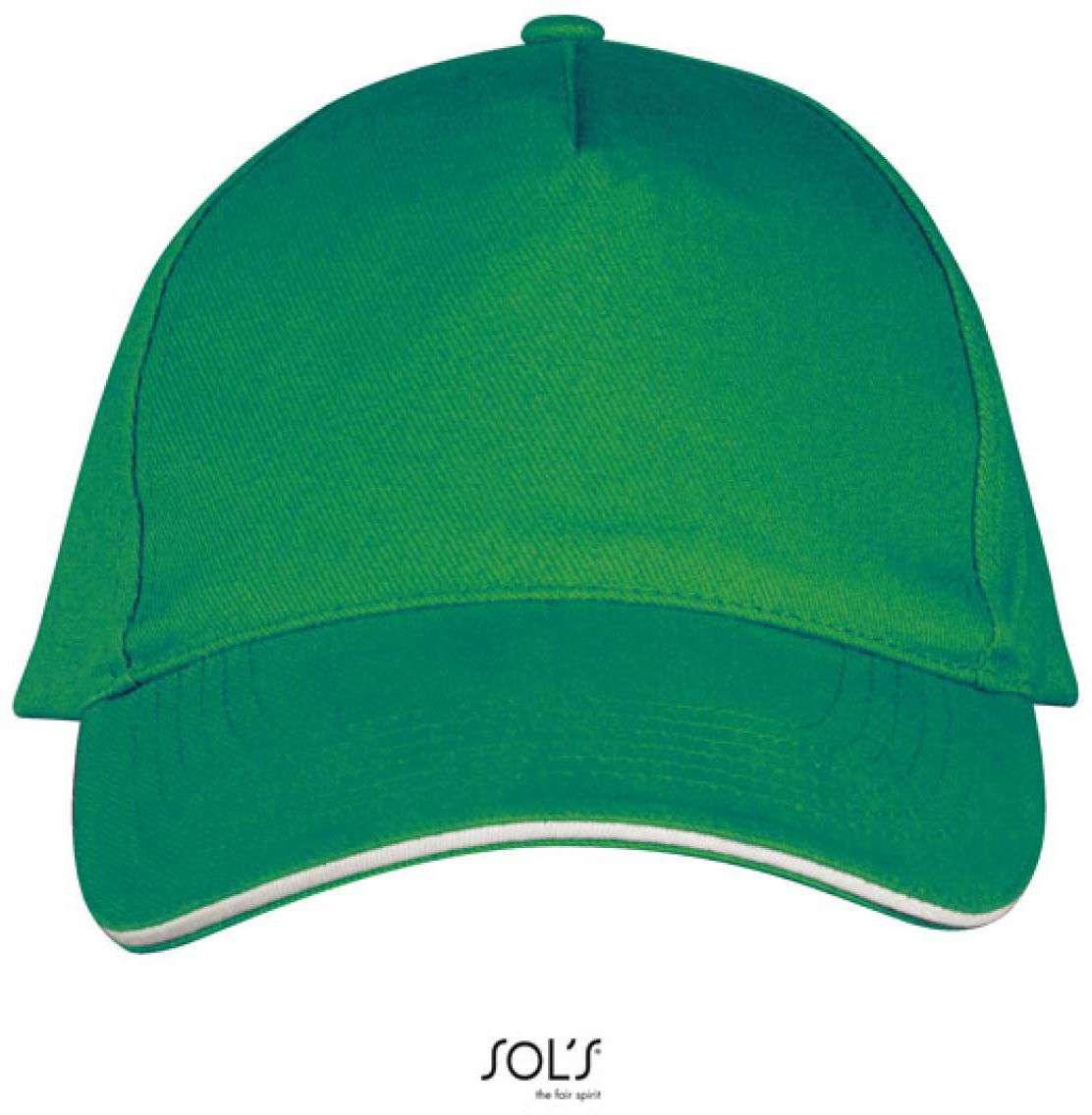 Sol's Long Beach - 5 Panel Cap - zelená