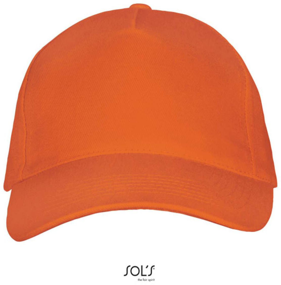 Sol's Long Beach - 5 Panel Cap - orange