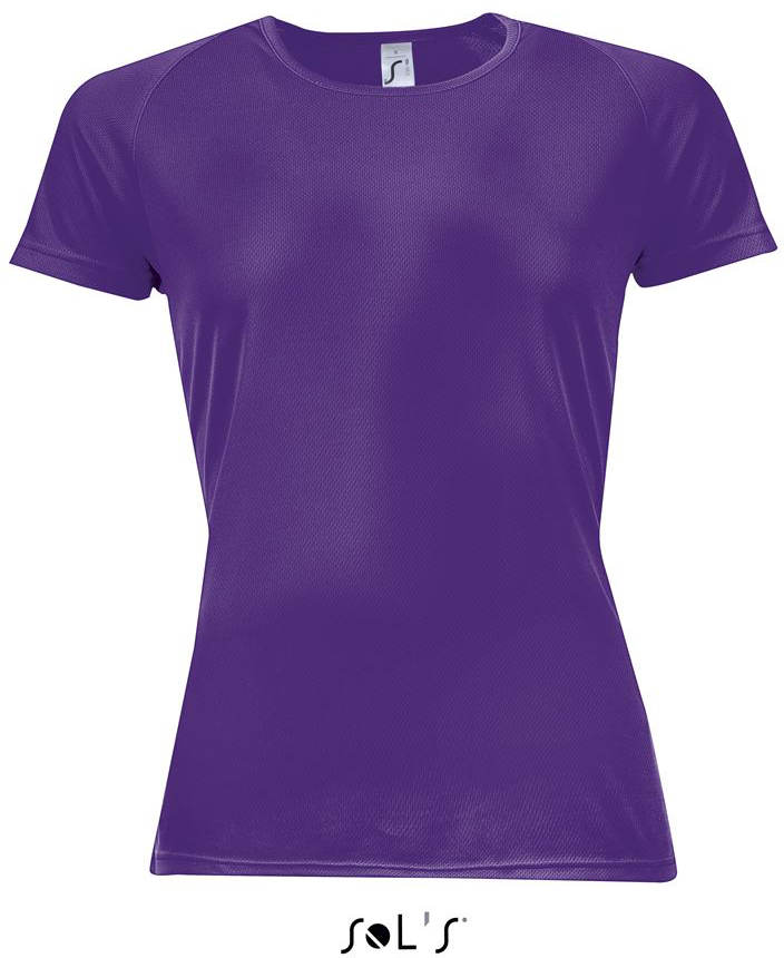 Sol's Sporty Women - Raglan-sleeved T-shirt - Sol's Sporty Women - Raglan-sleeved T-shirt - Purple