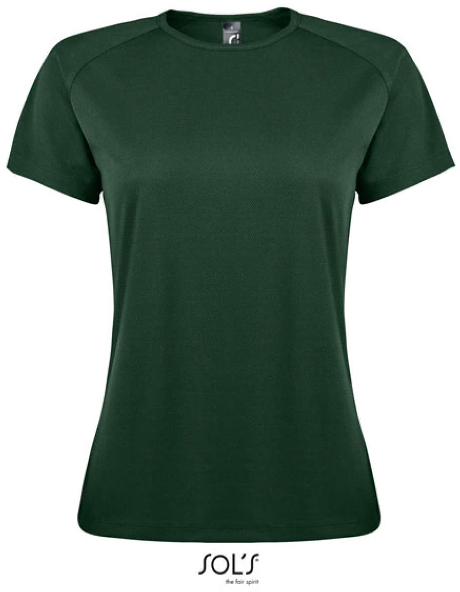 Sol's Sporty Women - Raglan-sleeved T-shirt - zelená