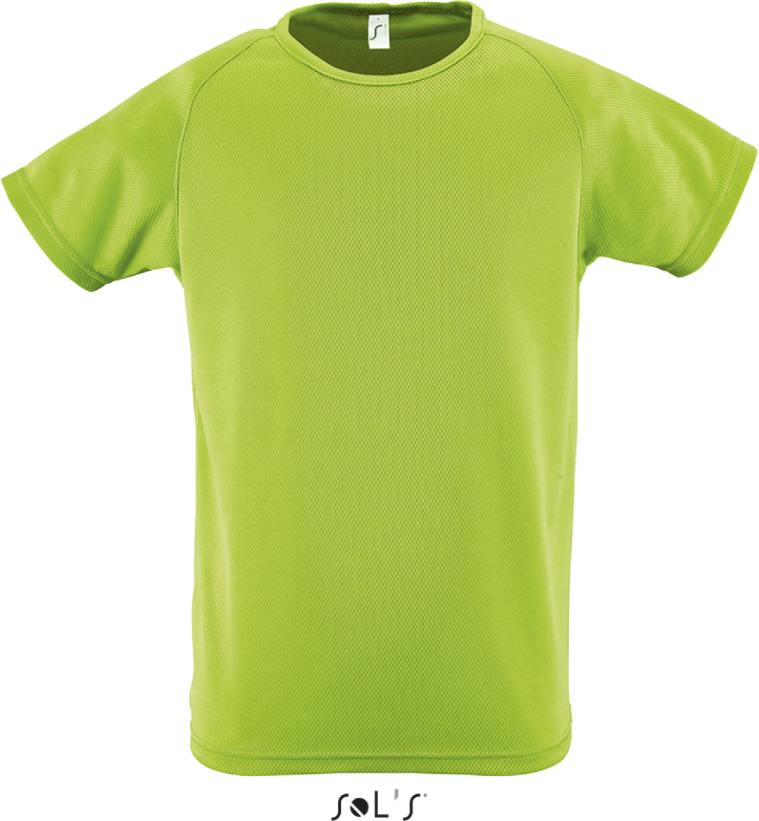 Sol's Sporty Kids - Raglan-sleeved T-shirt - zelená
