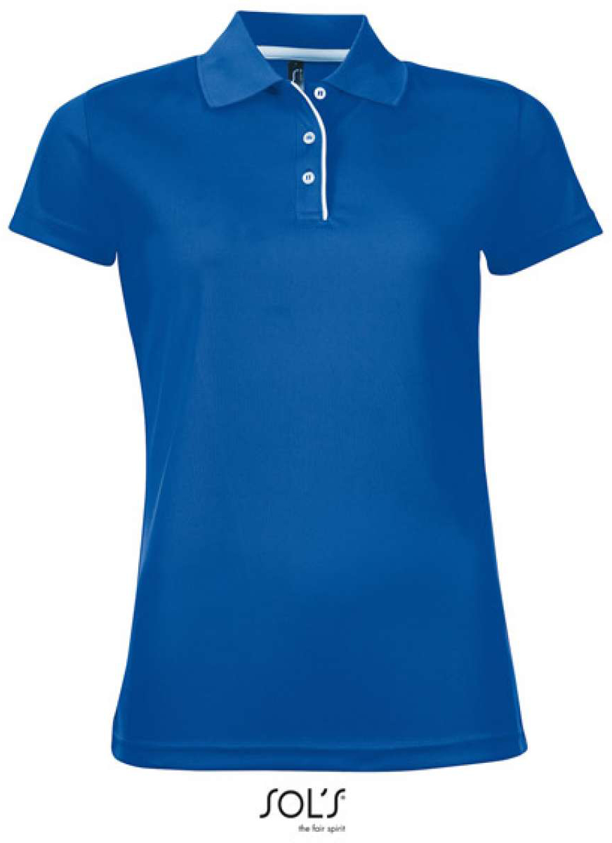 Sol's Performer Women - Sports Polo Shirt - blue