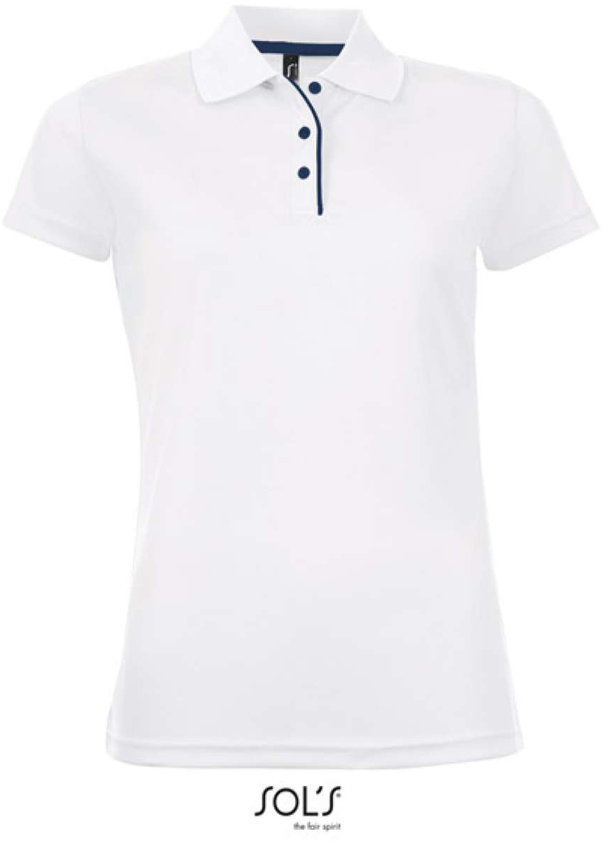 Sol's Performer Women - Sports Polo Shirt - Sol's Performer Women - Sports Polo Shirt - White