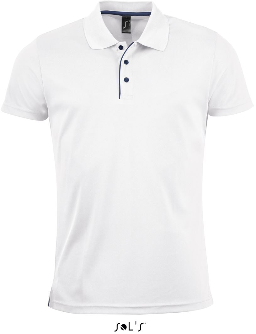 Sol's Performer Men - Sports Polo Shirt - Weiß 