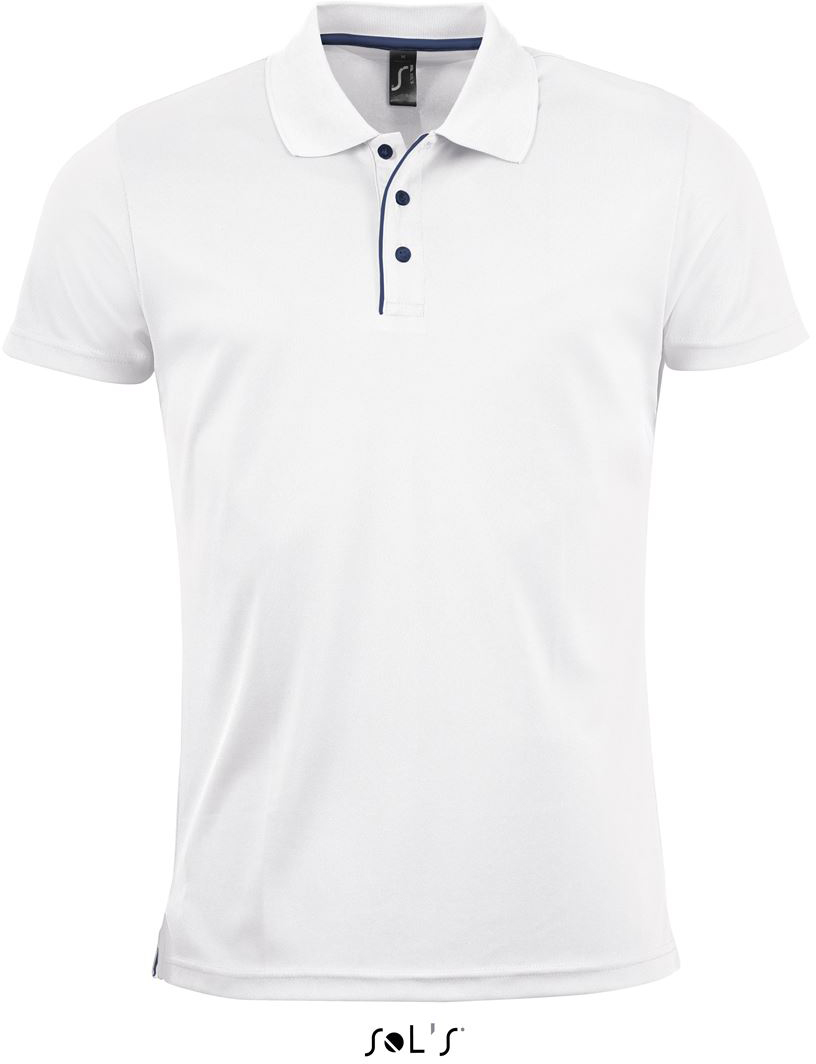 Sol's Performer Men - Sports Polo Shirt - white